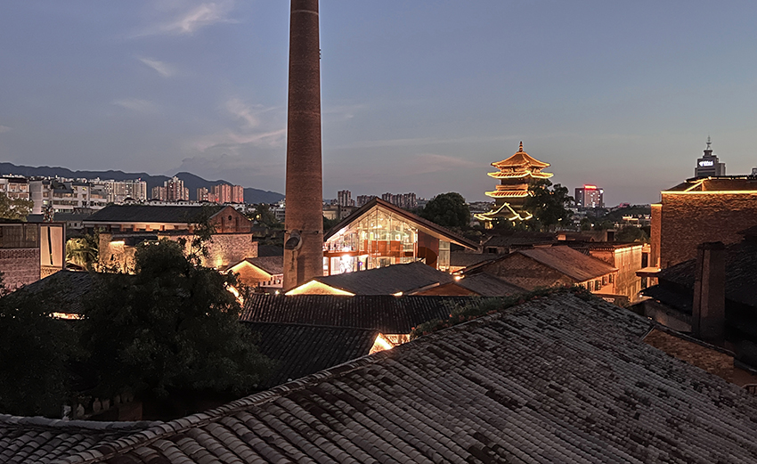 people's architecture office revives ancient porcelain factory in china with exhibition spaces