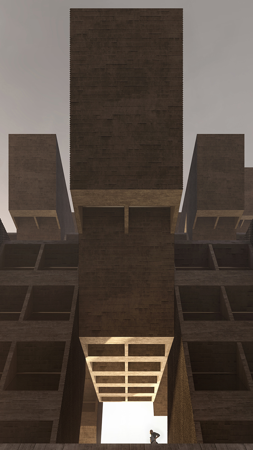 architects realise paul rudolph's LOMEX proposal for a new york city that could have been