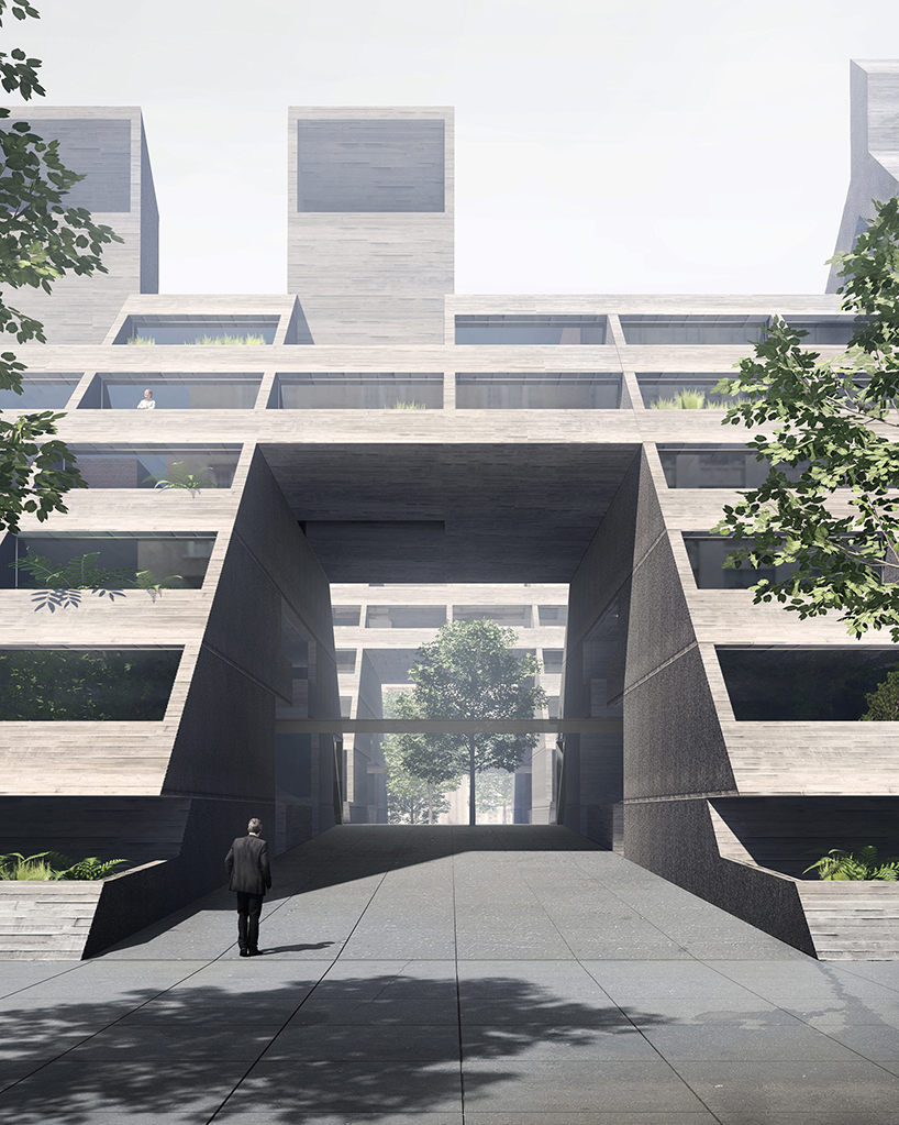 architects realise paul rudolph's LOMEX proposal for a new york city that could have been