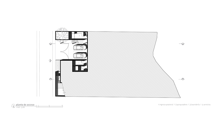 gabriel rivera arquitectos creates a house to live amongst the trees in ecuador
