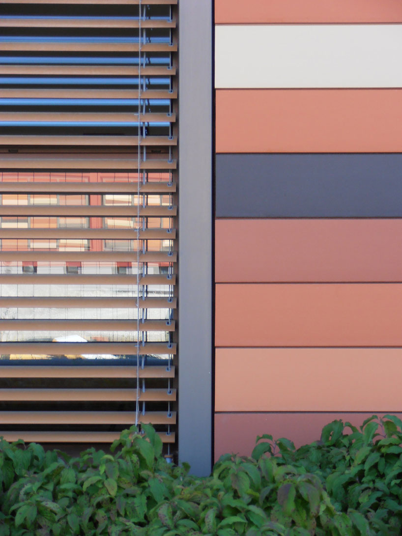 colorful brick cladding adorns chatillon architectes' school campus in france