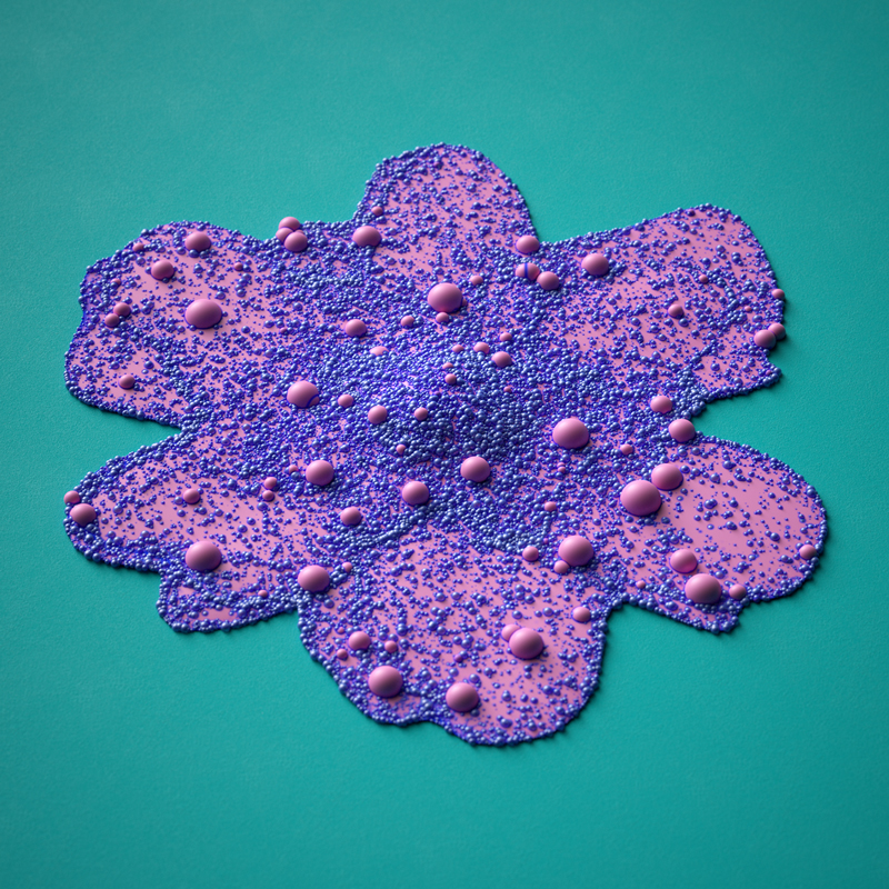 this fantastically strange animation sees squidgy creatures interact with hard surfaces martin salfity designboom