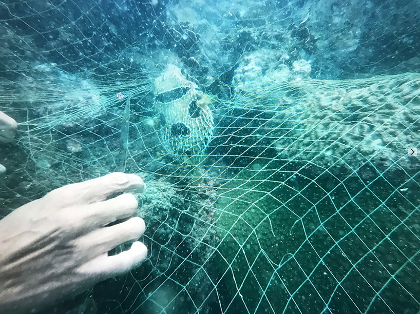 map office creates 6 meter high 'ghost island' for thailand biennale 2018