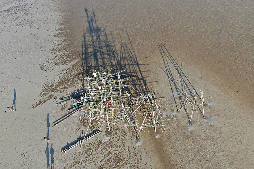 map office creates 6 meter high 'ghost island' for thailand biennale 2018