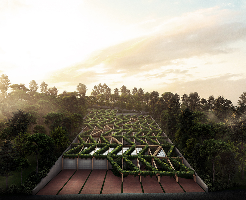 HOPE dental center in rwanda rethinks healthcare with a sunken space hugged by the land designboom