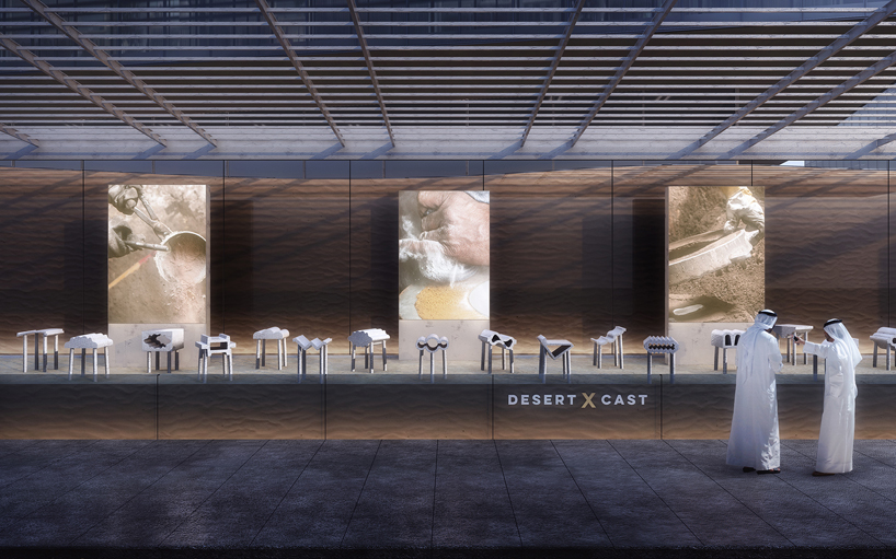 desert cast explores kuwaiti identity in contemporary forms at dubai design week 2018