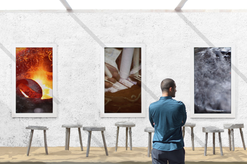 desert cast explores kuwaiti identity in contemporary forms at dubai design week 2018