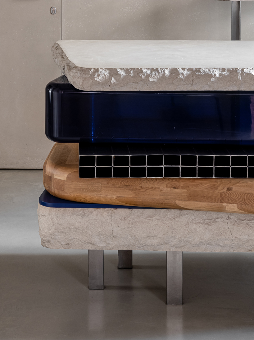 da bureau combines metal, wood and mirrors for serdar kambarov studio's interiors in moscow