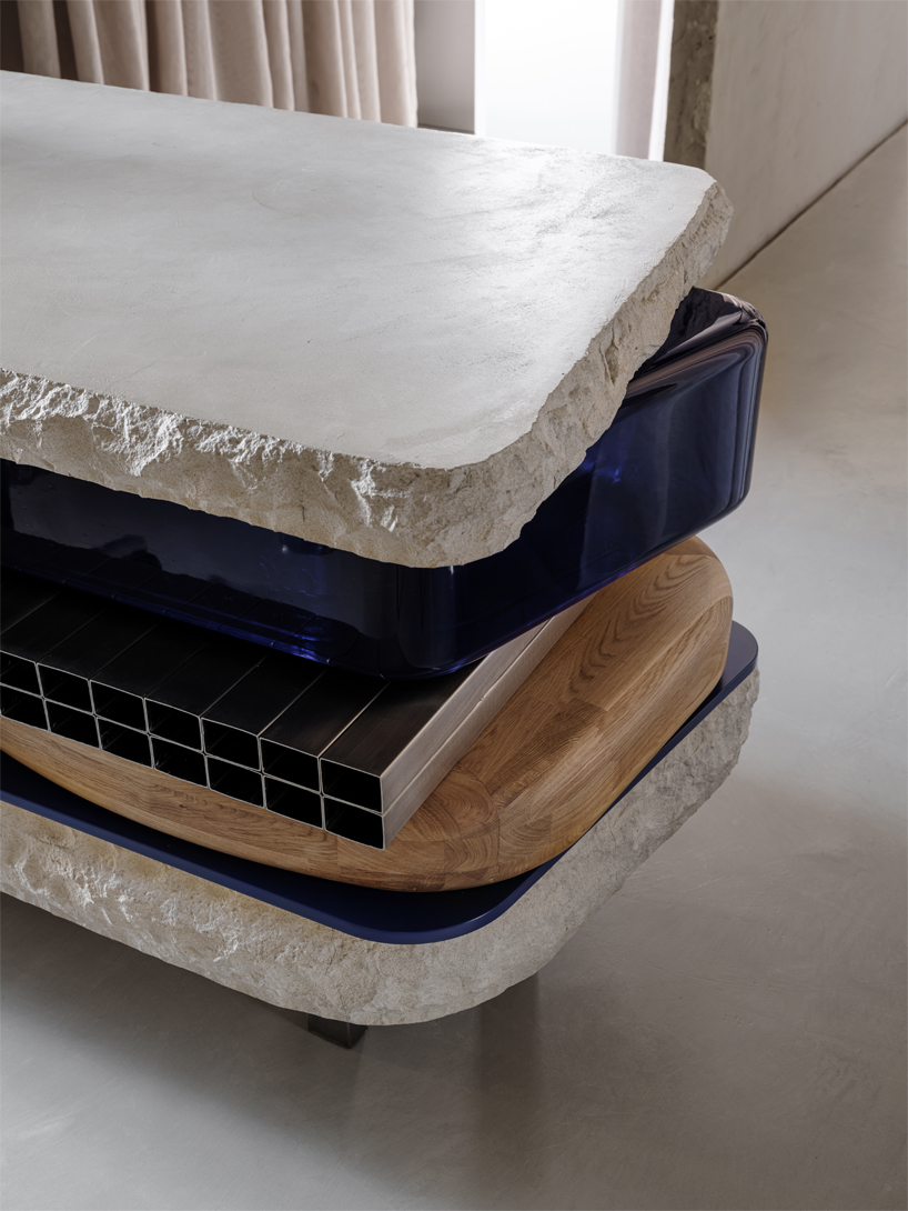 da bureau combines metal, wood and mirrors for serdar kambarov studio's interiors in moscow