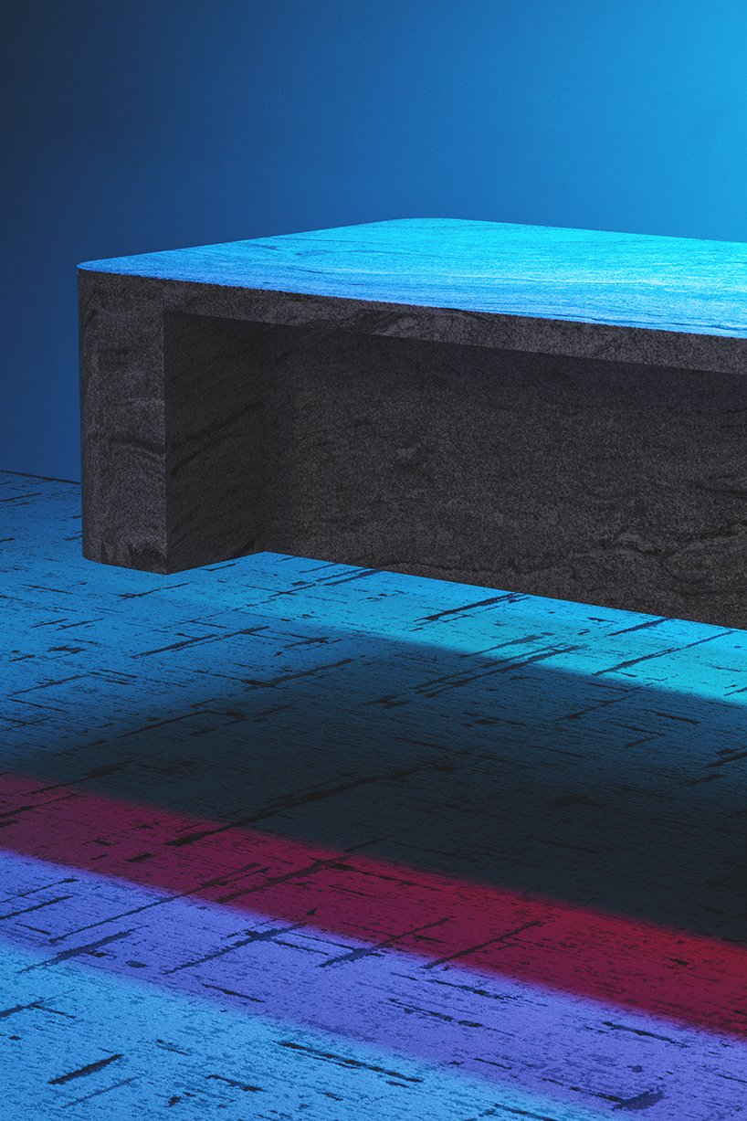 minimal lines & radiant fluorescent lighting enliven I IN’s futuristic office in tokyo