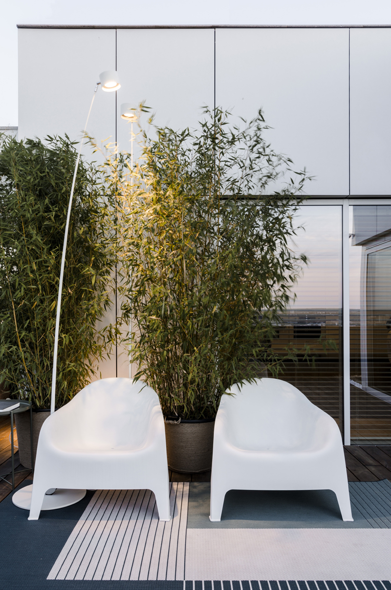 line architects creates 'soft loft' interior in moldova using subtle contrasts