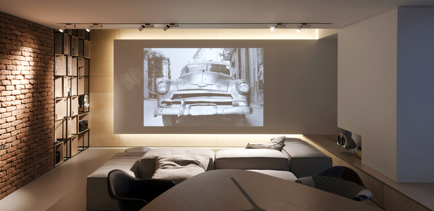 line architects creates 'soft loft' interior in moldova using subtle contrasts