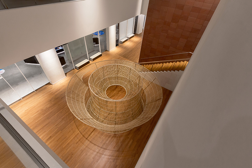 artist cheng tsung feng builds another fish trap house of bamboo in shenzhen designboom