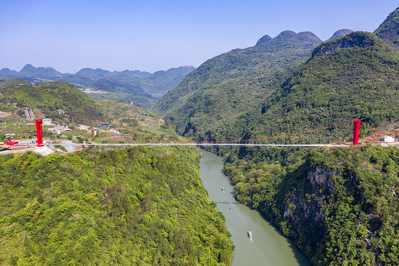 UAD designs the world's longest glass-bottomed bridge in lianzhou, china designboom