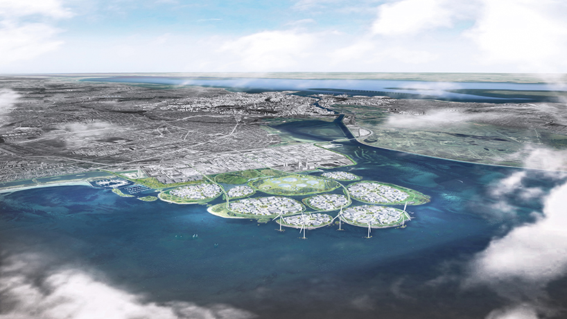 urban power envisions nine new islands to be constructed south of copenhagen