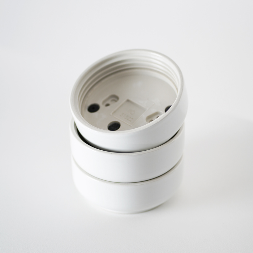 the growing ohm porcelain lights collection by kauppi kauppi embraces the retrofit bulb 11