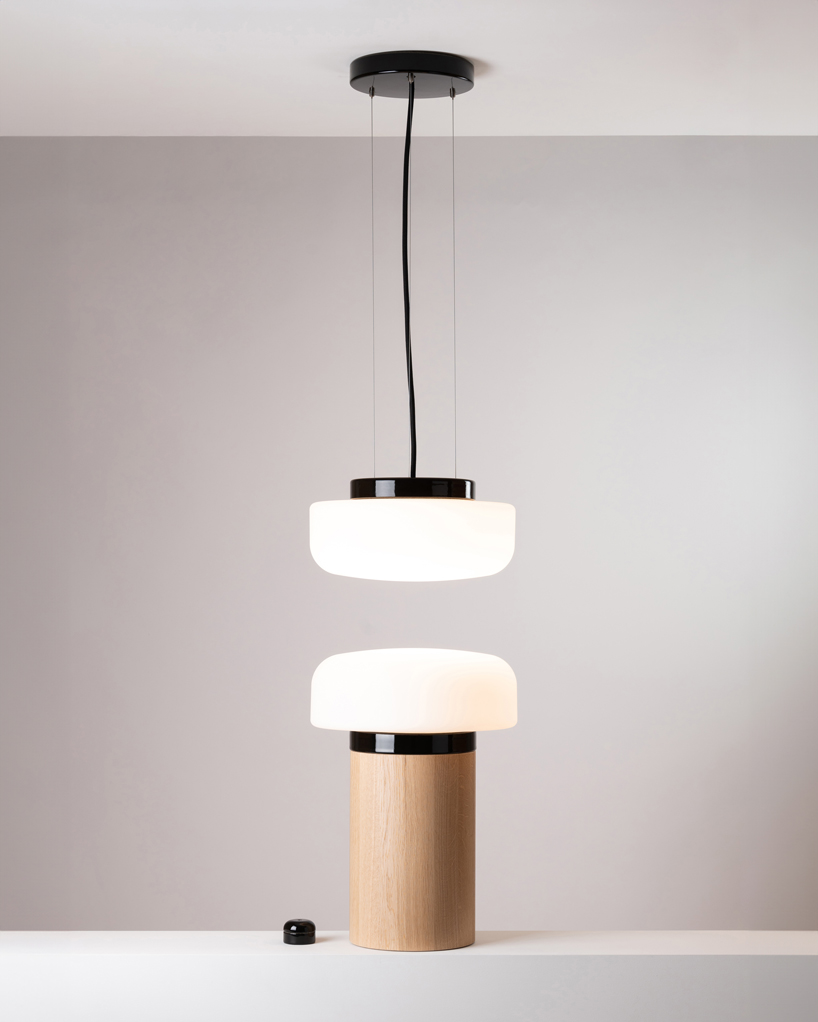 kauppi & kauppi revives 1950s hydraulic press for glazed porcelain luminaire collection