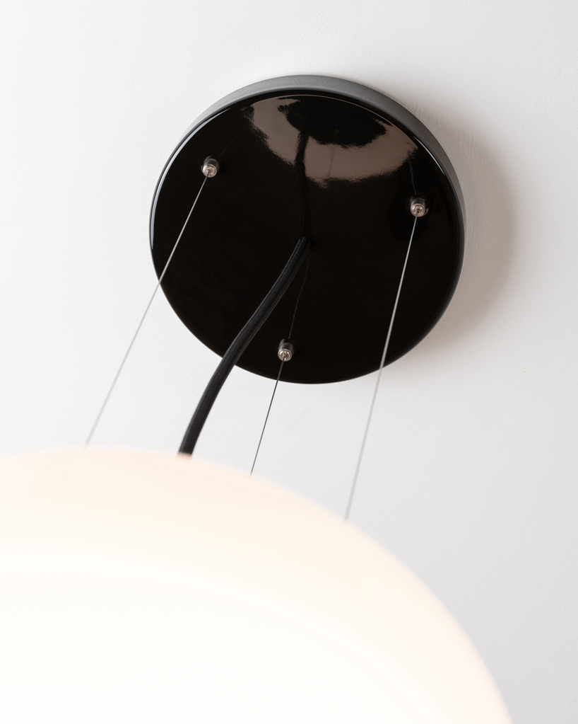 kauppi & kauppi revives 1950s hydraulic press for glazed porcelain luminaire collection