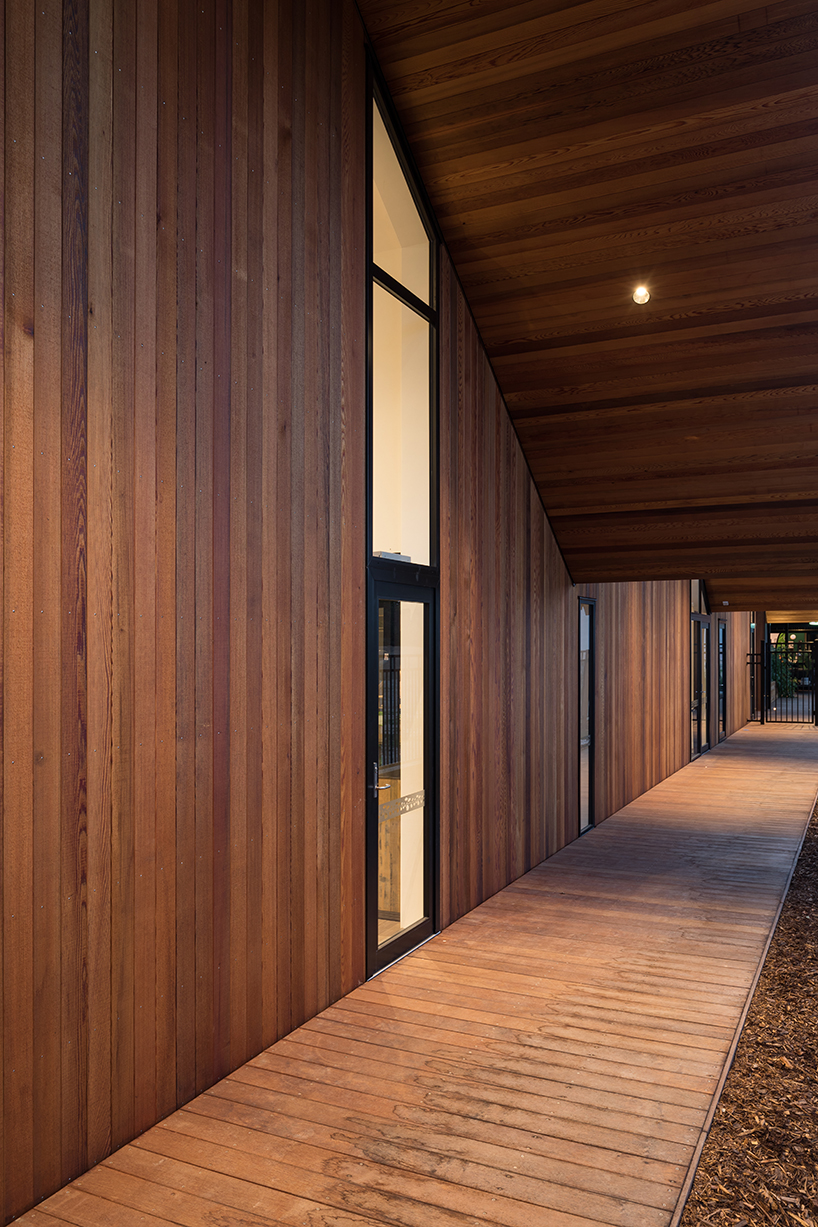 casa designs a series of barn like forms for an early childcare centre in the countryside setting of cambridge new zealand 12