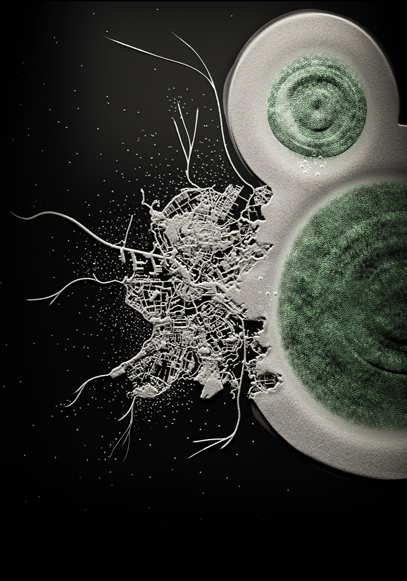 quatre caps compares today's cities to parasites with 'the nice host'