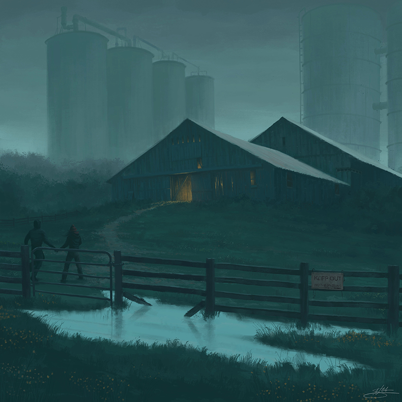 nomads of climate change by nick stath depicts a bleak future of rising sea levels - 3