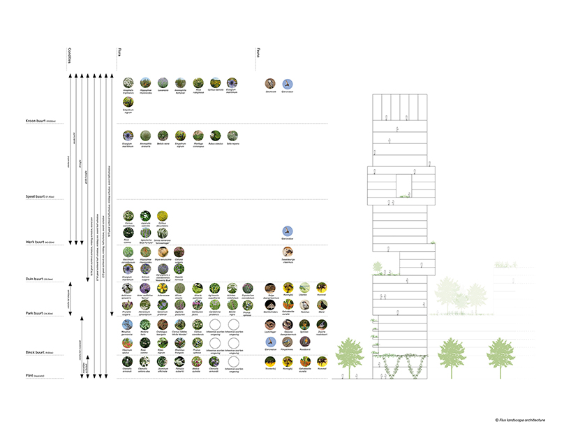 LEVS architecten and flux create nature-inclusive residential tower in the hague