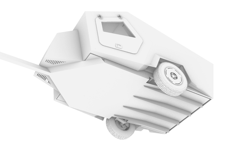 polydrops unveils a battery-powered mobile room designed for EVs designboom