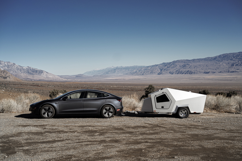 polydrops unveils a battery-powered mobile room designed for EVs designboom