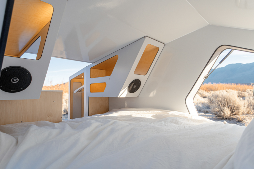 polydrops unveils a battery-powered mobile room designed for EVs designboom