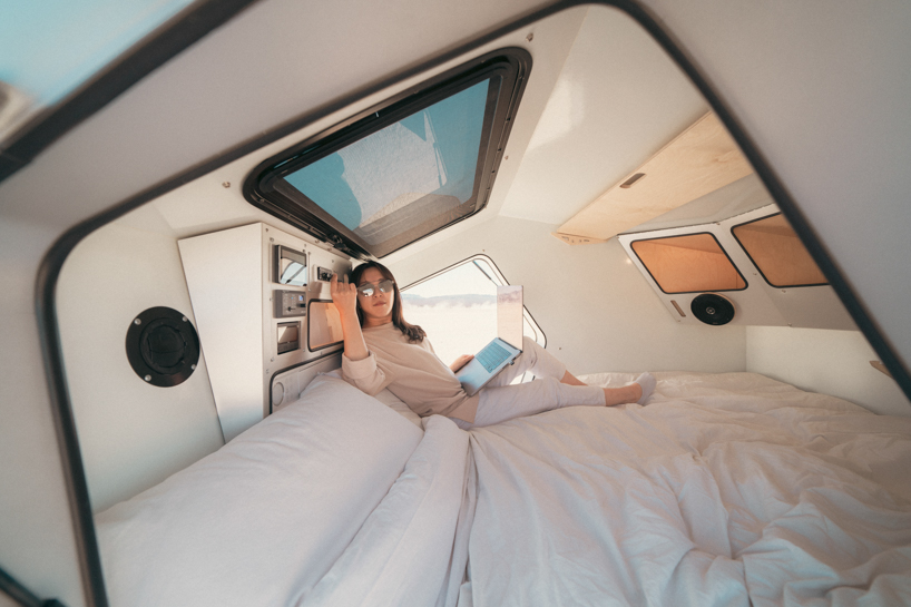 polydrops draws on passive house design for new high-tech energy efficient P17A1 trailer