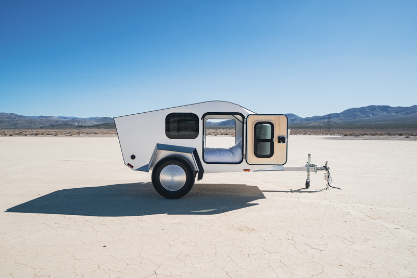 polydrops P19 camper draws on sleek sports car design for enhanced aerodynamics 