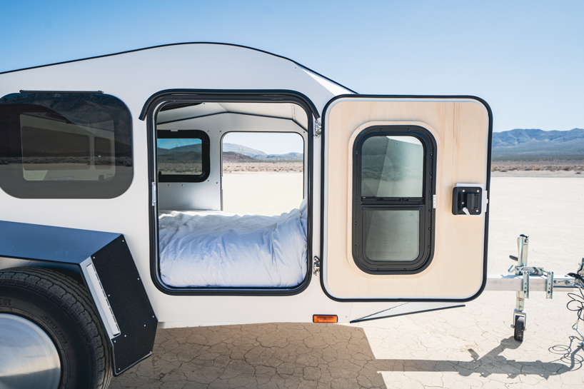 polydrops P19 camper draws on sleek sports car design for enhanced aerodynamics 