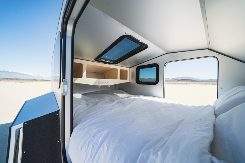 polydrops P19 camper draws on sleek sports car design for enhanced aerodynamics 