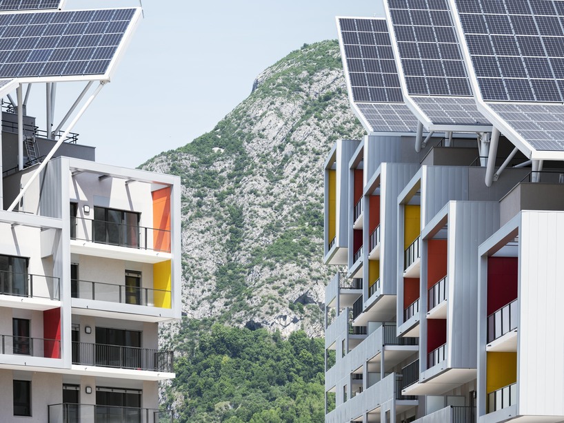 valode & pistre designs a self-sufficient residential complex for grenoble designboom