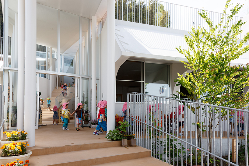 KEI SASAKI steps the atago nursery to the sloped terrain of nagasaki designboom