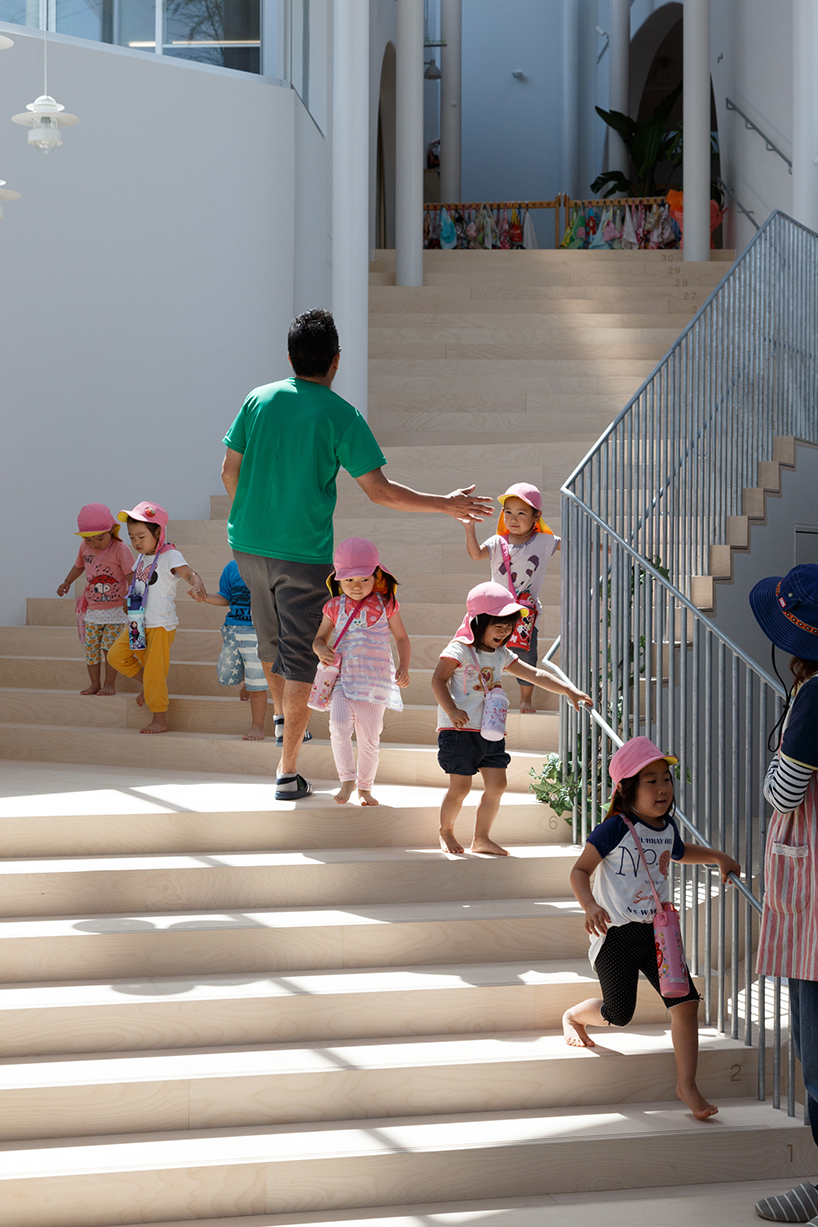 KEI SASAKI steps the atago nursery to the sloped terrain of nagasaki designboom