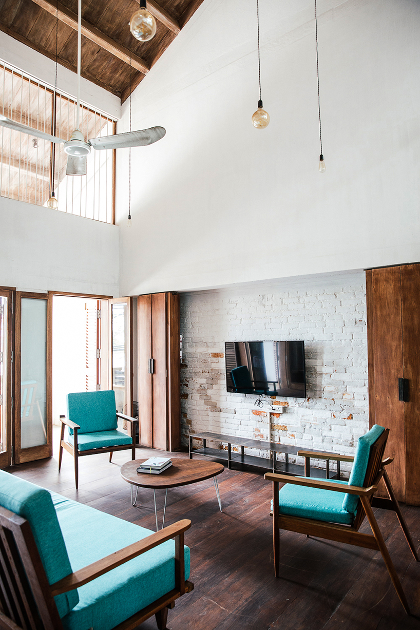 BLOOM renovates a historical shophouse around an internal courtyard in cambodia designboom