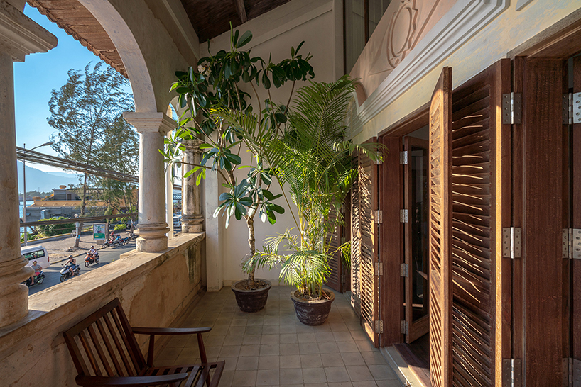 BLOOM renovates a historical shophouse around an internal courtyard in cambodia designboom