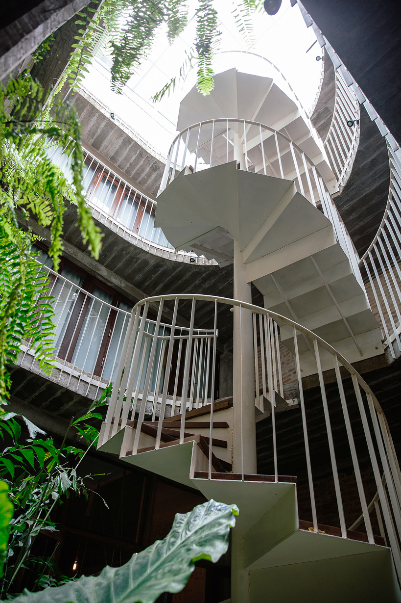 BLOOM renovates a historical shophouse around an internal courtyard in cambodia designboom