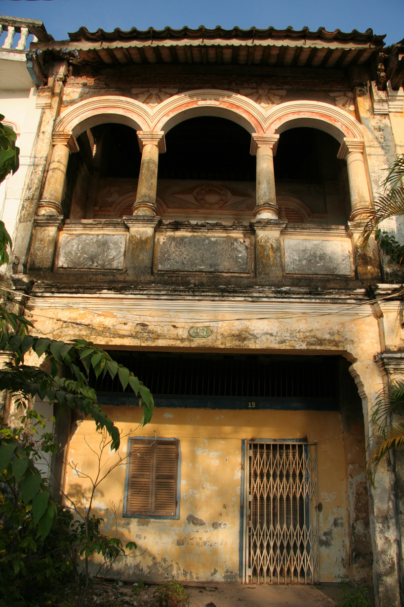 BLOOM renovates a historical shophouse around an internal courtyard in cambodia designboom