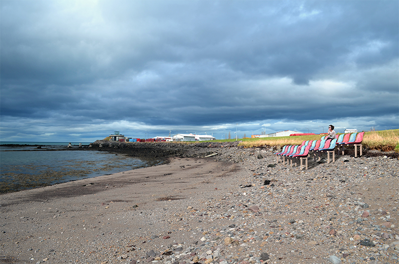 'mother nature fan club' by tobia zambotti encourages people to sit and contemplate nature designboom