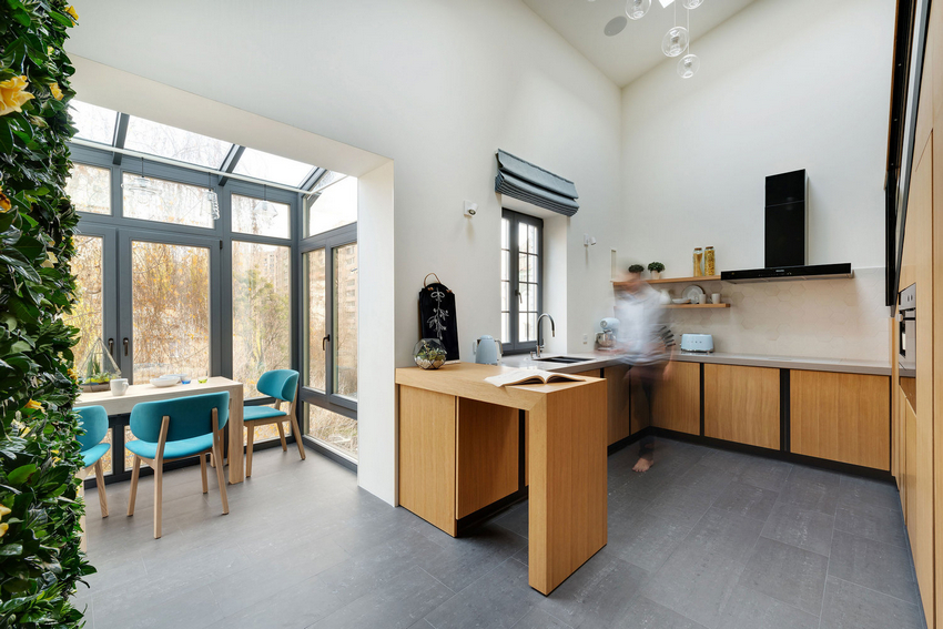 Ki design inserts a slide into the renovation of GG apartment in kiev designboom Ki design inserts a slide into the renovation of GG apartment in kiev designboom