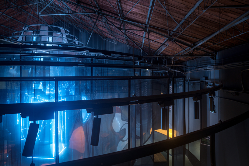 dongqi forms concentric circles to showcase buddhist shrines in shanghai designboom