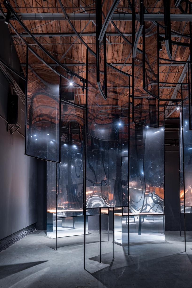 dongqi forms concentric circles to showcase buddhist shrines in shanghai designboom