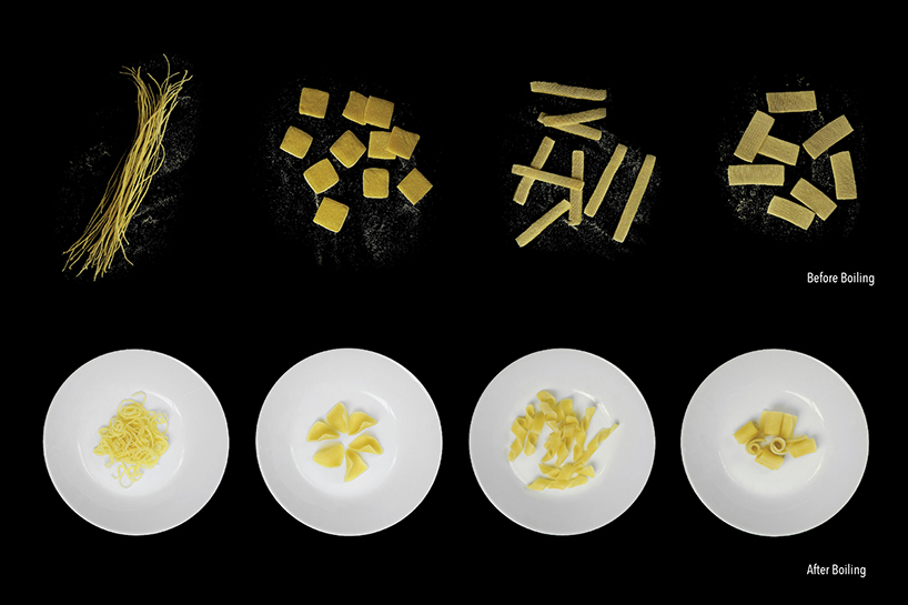 researchers from carnegie mellon university develop flat pasta that morphs into 3D shapes when cooked