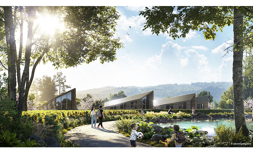 sunflower village towards a 3d printed garden city 2 0 4