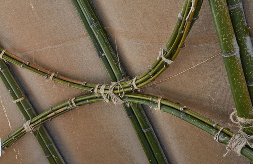 MuDD architects uses drone spraying to build 'terramia' housing prototypes designboom
