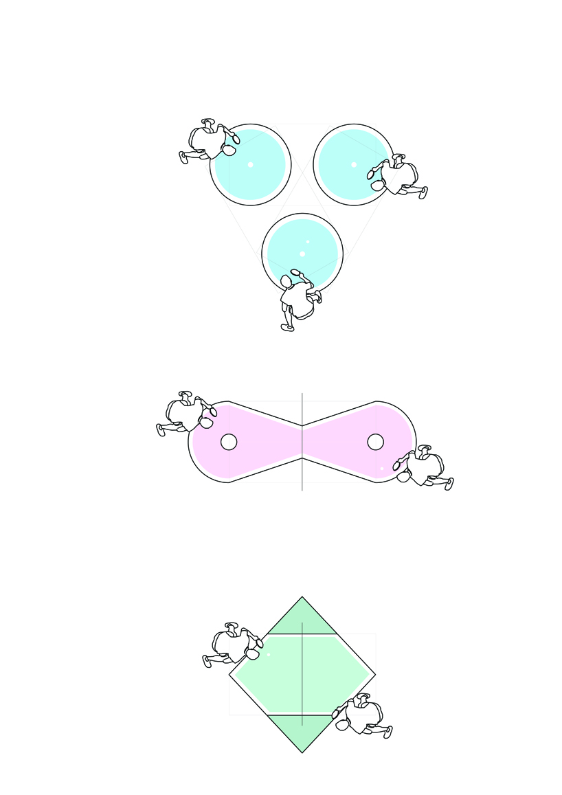 exercice rethinks the ping pong paddle to establish new rules of the game designboom