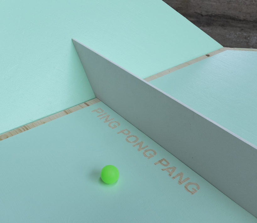 exercice rethinks the ping pong paddle to establish new rules of the game designboom