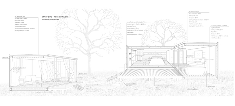 STUDIO QI builds the 'stray bird' boutique hotel in a chinese oasis designboom